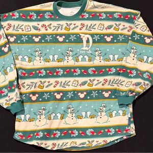 2022 Spirit‎ Jersey Adults - DISNEYLAND Holiday Christmas Ugly Sweater Mens S